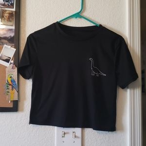 dinosaur crop top